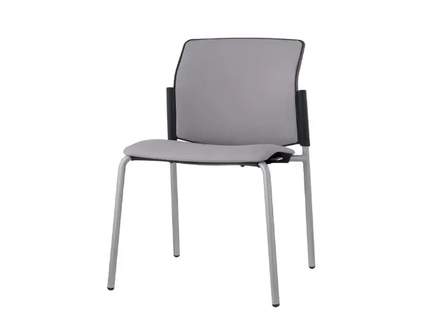 Imagen Silla confidente  asiento y respaldo poliuretano acolchado 