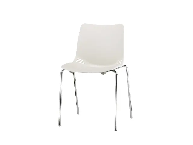 Imagen Silla confidente  polipropileno estructura gris 