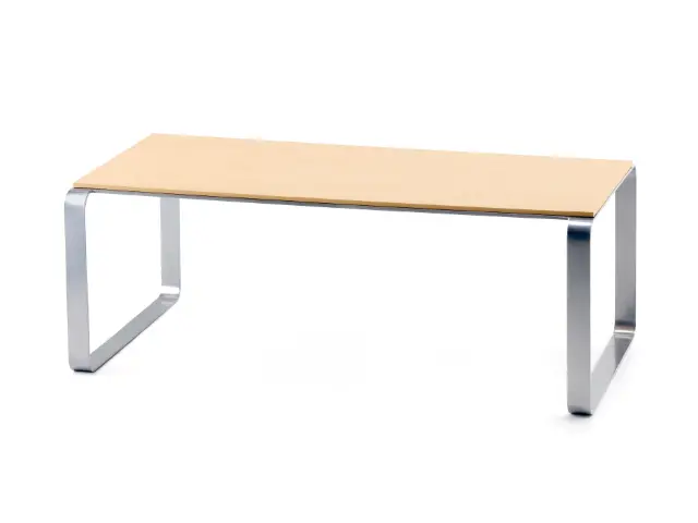 Imagen Mesa baja espera rectangular. 
