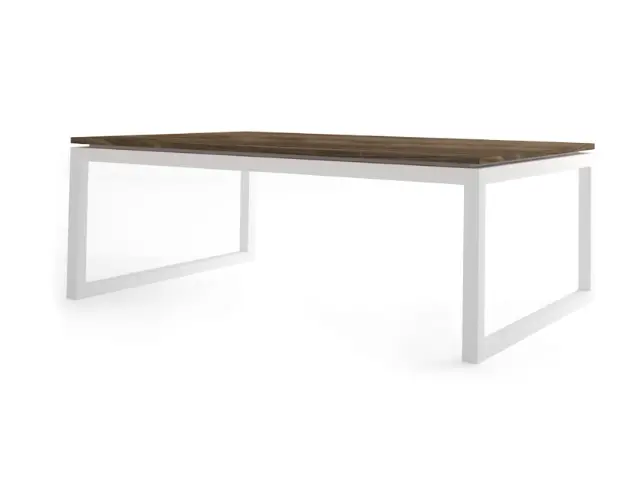 Imagen Mesa baja espera rectangular. 
