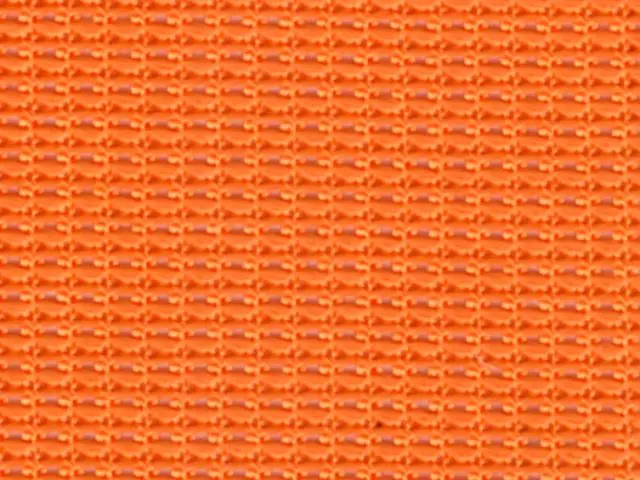 Imagen2 Asiento basic azul - Respaldo malla naranja