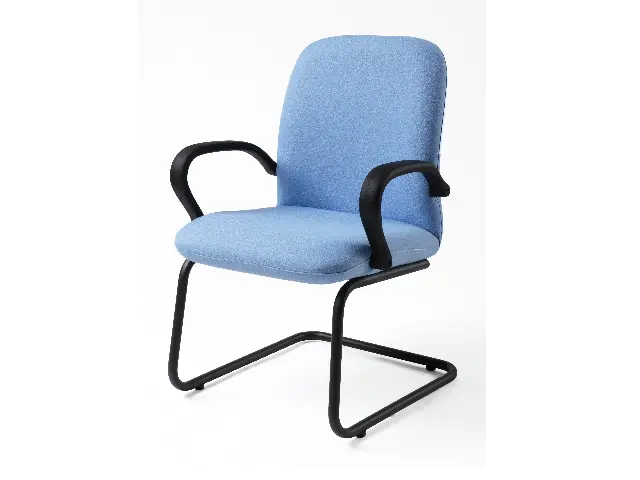 Imagen Silla confidente base de patn pintada 3