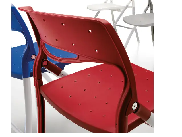 Imagen Silla confidente plegable.estructura cromadain 2