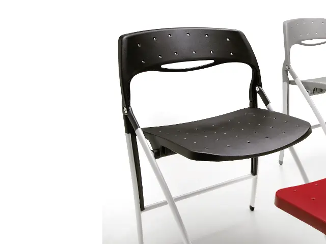 Imagen Silla confidente plegable.estructura cromadain 3