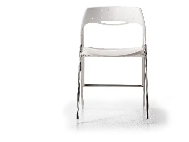 Imagen Silla confidente plegable.estructura cromadain 4