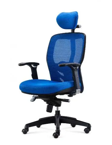 Imagen Asiento Azul - Respaldo Malla Azul