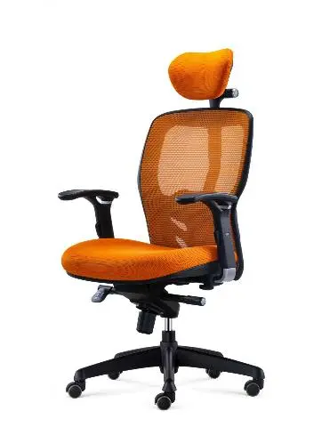 Imagen Asiento Naranja- Respaldo Malla Naranja